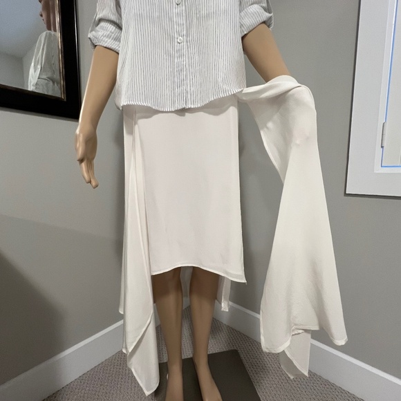 NWT BCBG MaxAzria Runway "Marine" Asymmetrical Dress, Size XS - Picture 2 of 13